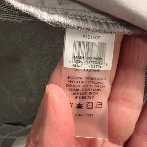 Gray Plaid Button-Up Coat - Picture 5 of 5